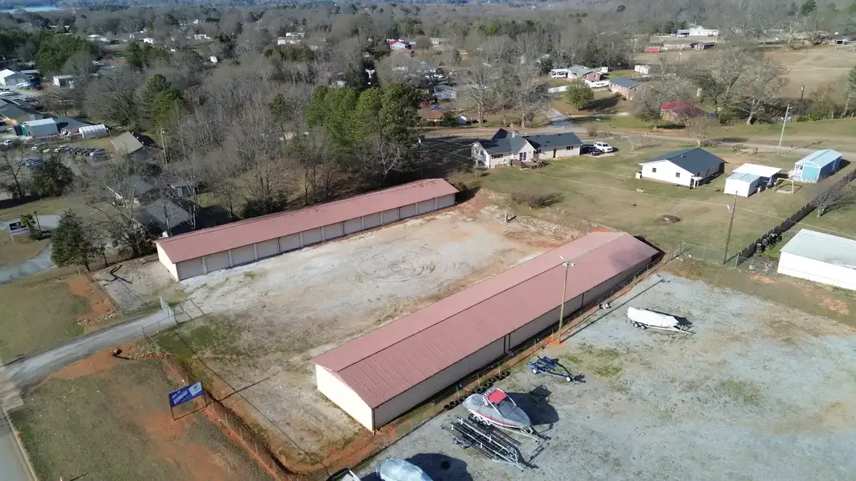 Aerial view of Iron Harbor